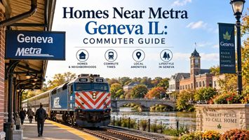 Homes Near Metra in Geneva IL: Commuter Home Buying Guide