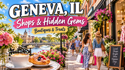 Exploring Geneva, IL: Must-Visit Shops & Hidden Gems! | Best Local Boutiques & Treats