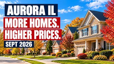 Aurora IL Housing Market: More Inventory, Higher Prices | Sept 2026