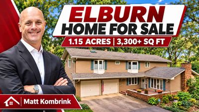 Elburn IL Home for Sale | 4BR on 1.15 Acres | St. Charles Schools