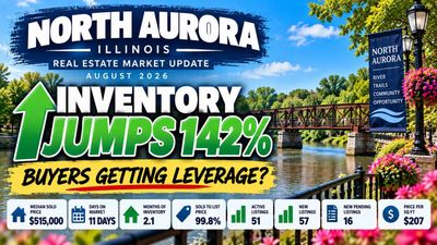 North Aurora IL Inventory Jumps... Are Buyers Finally Getting More Leverage?