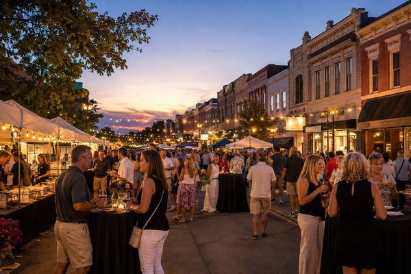 Geneva IL Food Scene 2026: Festival of the Vine, French Market & Restaurants