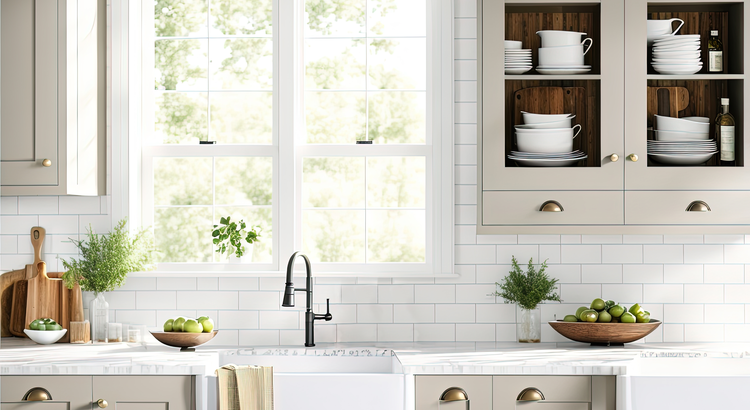 Photo of a kitchen