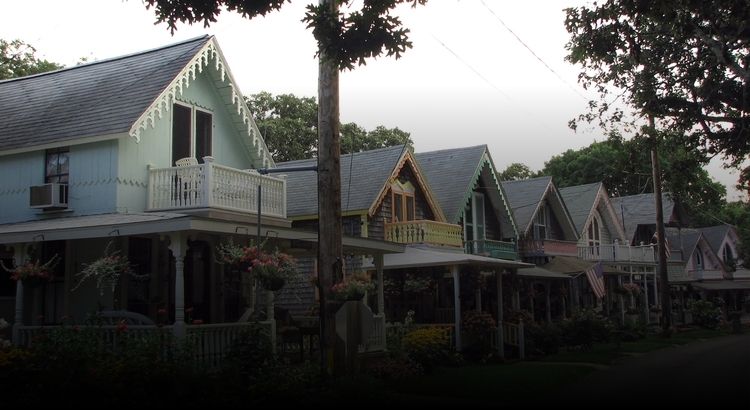 Line of homes