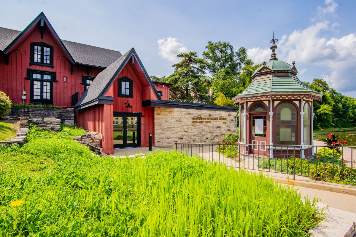 Batavia Depot Museum and Riverwalk near open houses in Batavia IL.