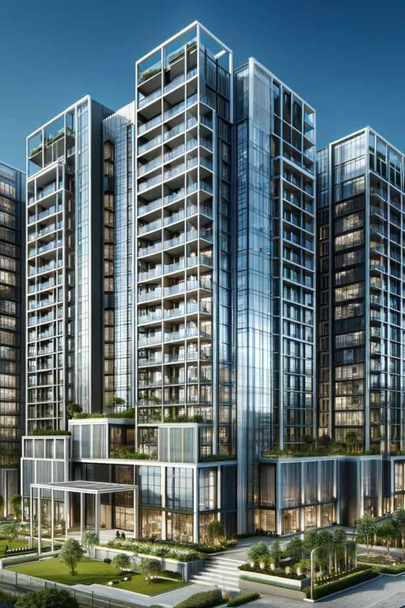 Image of a high rise condominium